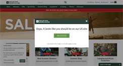 Desktop Screenshot of mountainwarehouse.com